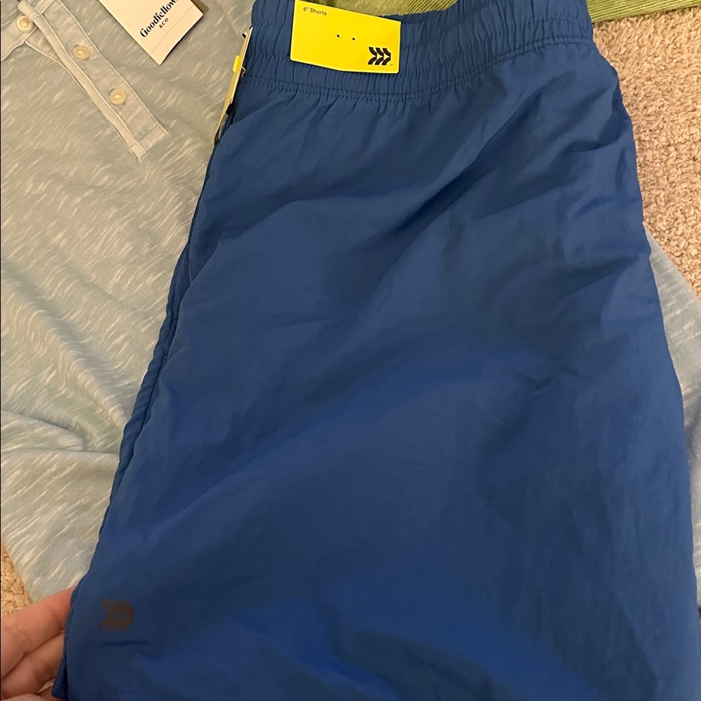 Goodfellow, All in Motion, Reel Legends Men’s Bundle. Swim shorts and 2 tops NWT - Picture 3 of 10